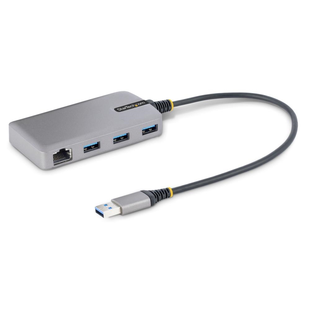 StarTech.com> USBハブ/USB Type-A 接続/イーサネットアダプター内蔵